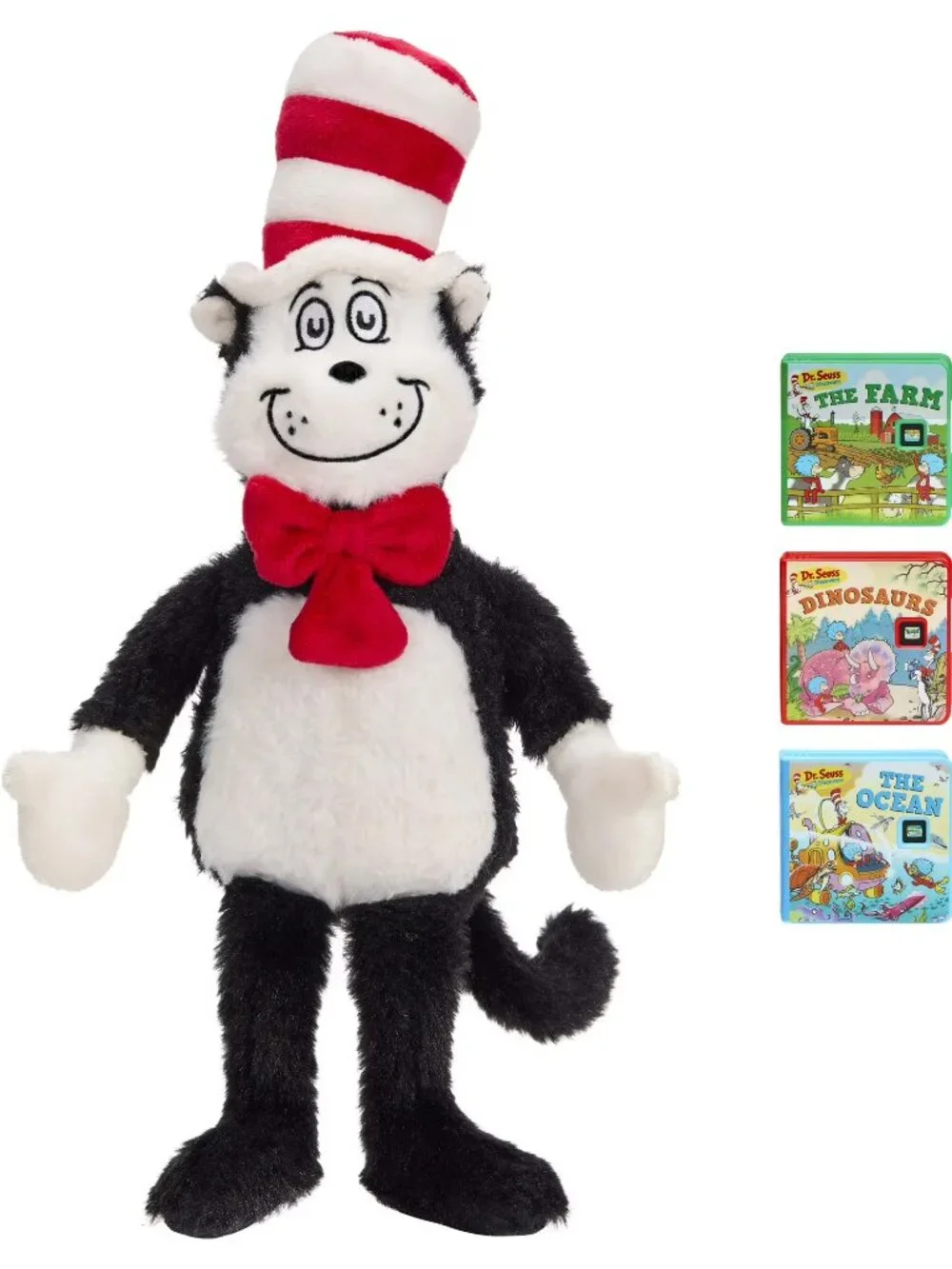 NEW Little Tikes Story Dreamers Cat in the Hat Plush Story Books Audio Toy
